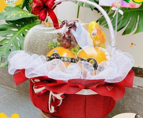 GIỎ QUÀ TRÁI CÂY NHẬP KHẨU TẶNG TÂN GIA