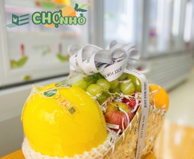 Giỏ quà tặng trái cây đẹp tri ân 