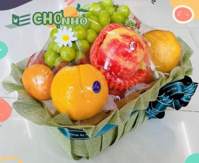 Giỏ quà tặng trái cây tươi nhập khẩu 