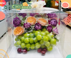 Giỏ quà tặng trái cây đẹp chất lượng mẫu 09