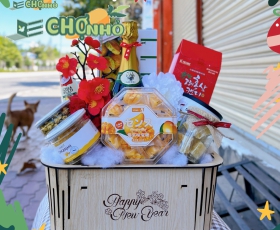 Giỏ quà tết mẫu 01