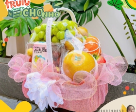GIỎ QUÀ TẶNG TRÁI CÂY  TẶNG ĐÁM GIỖ