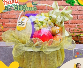 GIỎ QUÀ TRÁI CÂY TẶNG SINH NHẬT |MS 010