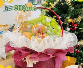 GIỎ QUÀ TẶNG TRÁI CÂY NHẬP KHẨU | MS 116