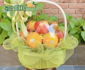 GIỎ QUÀ TẶNG TRÁI CÂY NHẬP KHẨU | MS119