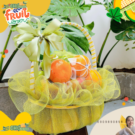 GIỎ QUÀ TẶNG TRÁI CÂY TẶNG ĐÁM GIỖ | MS 002