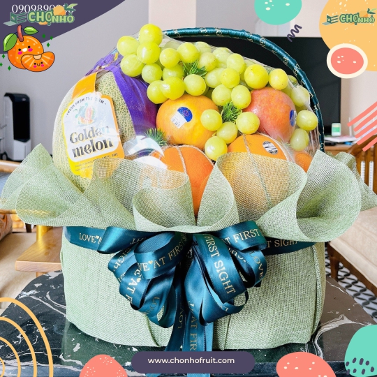 GIỎ QUÀ TRÁI CÂY TẶNG KHÁCH HÀNG ĐỐI TÁC