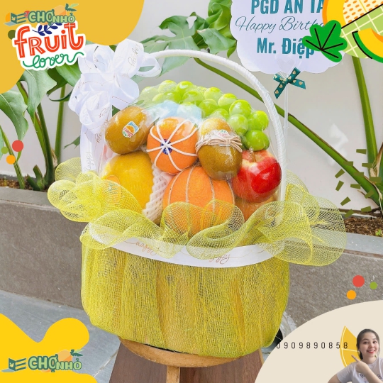 GIỎ QUÀ TRÁI CÂY TẶNG SINH NHẬT