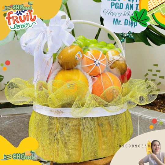GIỎ QUÀ TRÁI CÂY TẶNG SINH NHẬT