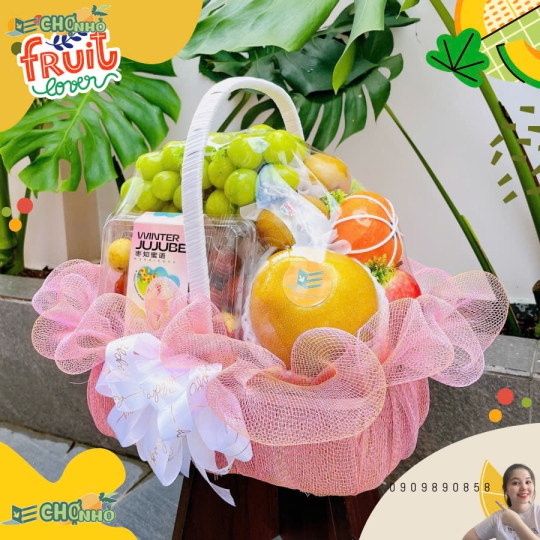 GIỎ QUÀ TẶNG TRÁI CÂY  TẶNG ĐÁM GIỖ