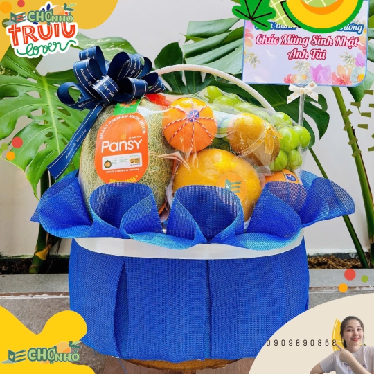 GIỎ QUÀ TẶNG TRÁI CÂY SINH NHẬT | MS 011