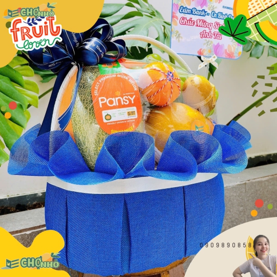 GIỎ QUÀ TẶNG TRÁI CÂY SINH NHẬT | MS 011