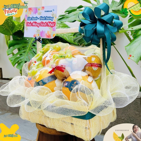 GIỎ QUÀ TẶNG TRÁI CÂY SINH NHẬT | MS 0118