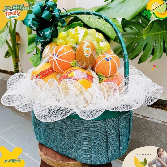 GIỎ QUÀ TRÁI CÂY NHẬP KHẨU TẶNG SINH NHẬT