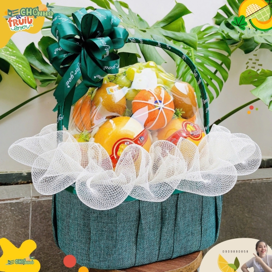 GIỎ QUÀ TRÁI CÂY NHẬP KHẨU TẶNG SINH NHẬT