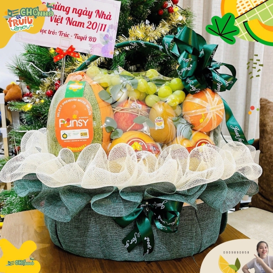 GIỎ QUÀ TẶNG TRI ÂN THẦY CÔ 20/11