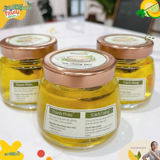 YẾN SÀO CHƯNG TƯƠI 150ML