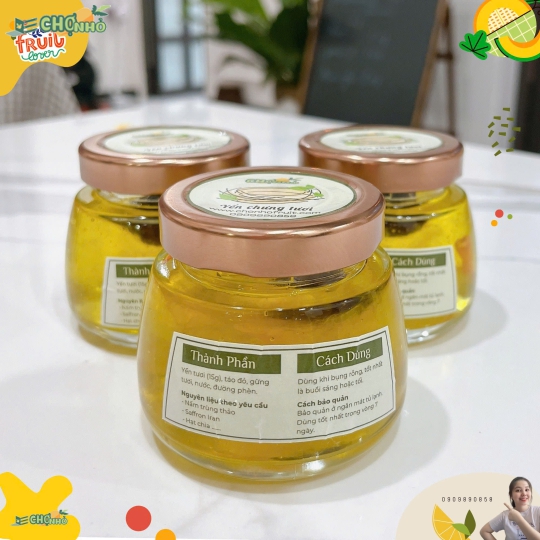 YẾN SÀO CHƯNG TƯƠI 150ML