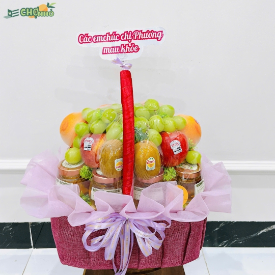 GIỎ QUÀ TRÁI CÂY NHẬP KHẨU | MS 087