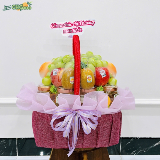 GIỎ QUÀ TRÁI CÂY NHẬP KHẨU | MS 087