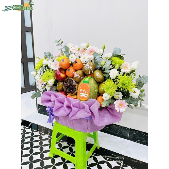 GIỎ TRÁI CÂY NHẬP KHẨU T|bd 02